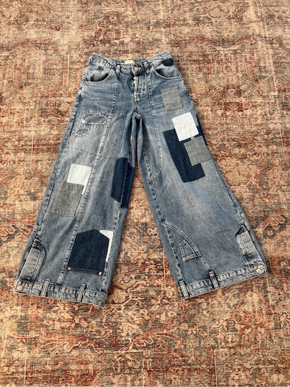 Free People We The Free head over heels mid rise jeans in turn me up